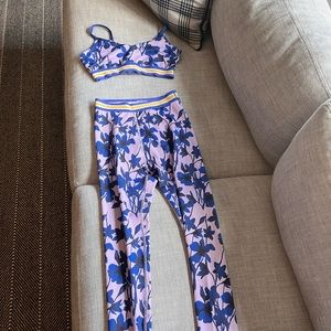 Beyond Yoga x Soul Cycle Floral Set.